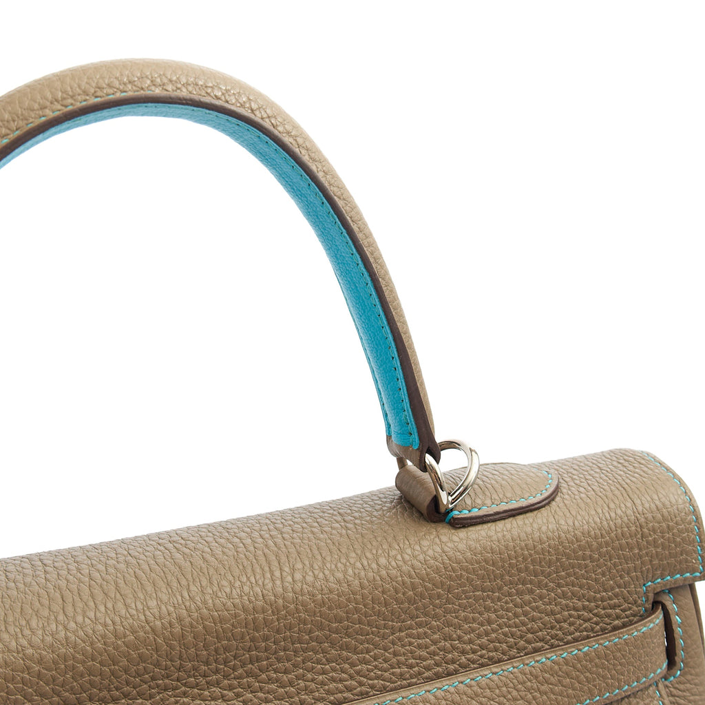 Hermes Kelly 35 in Etain, Togo Leather — Alternate View 22