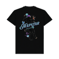 Trapstar Black Panther Tee - Black — XXS — Front View
