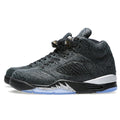 AIR JORDAN 3LAB5 Black & Metallic Silver — UK 3 | EU 35.5 | US 3.5 — Front View