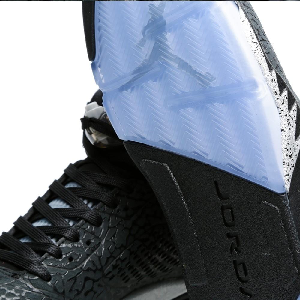 AIR JORDAN 3LAB5 Black & Metallic Silver — UK 3 | EU 35.5 | US 3.5 — Alternate View 8