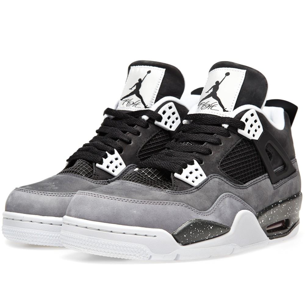 AIR JORDAN 4 RETRO 'FEAR' — UK 3 | EU 35.5 | US 3.5 — Side View