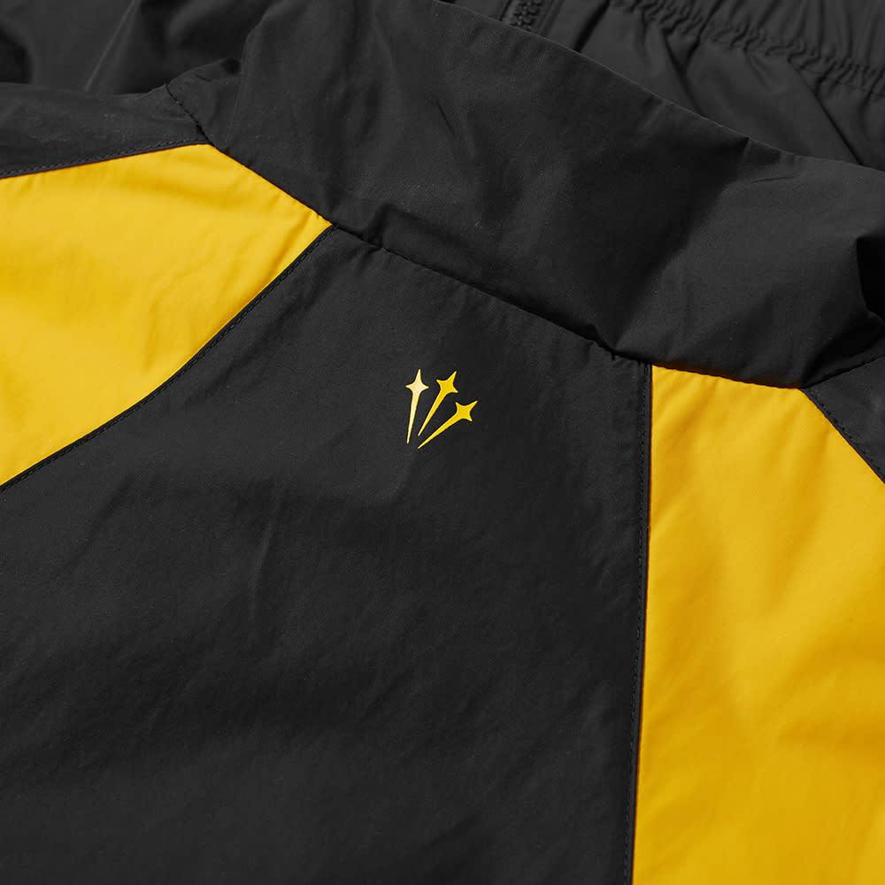 Drake x Nike NOCTA Jacket "Black & University Gold" — XXS — Top View
