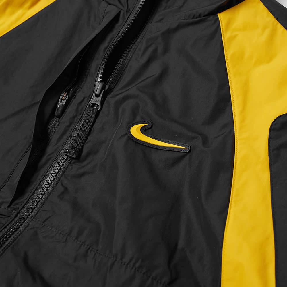 Drake x Nike NOCTA Jacket "Black & University Gold" — XXS — Side View