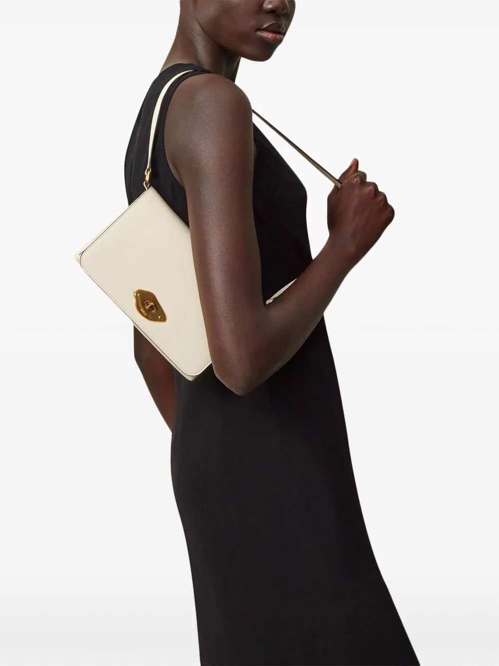 Mulberry Lana Leather Shoulder Bag — Same as shown — Size One Size — Side View
