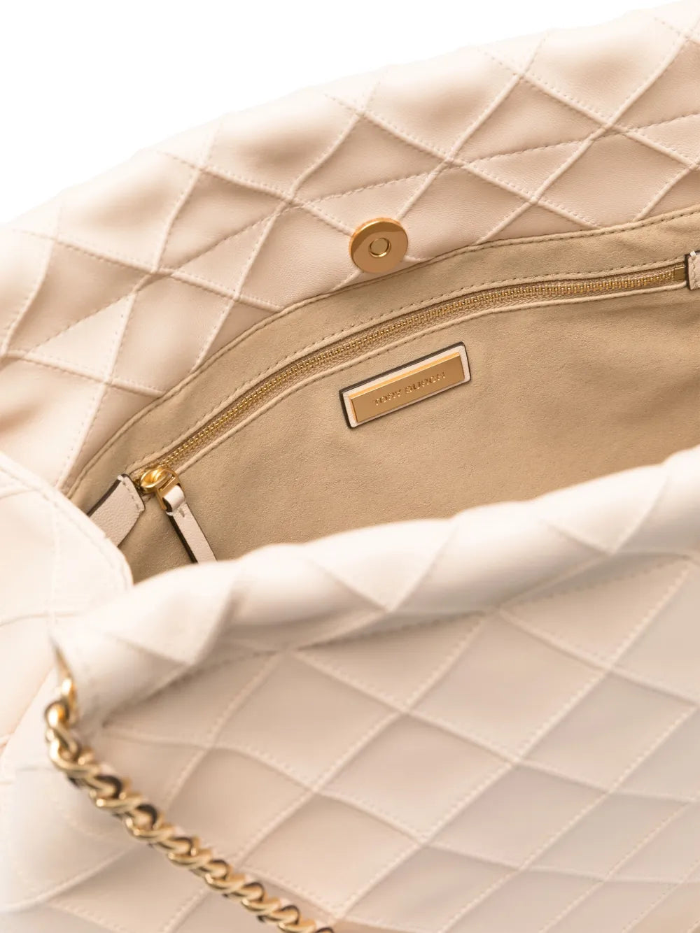 Tory Burch Fleming Soft Drawstring Tote Bag — Same as shown — Size One Size — Detail View
