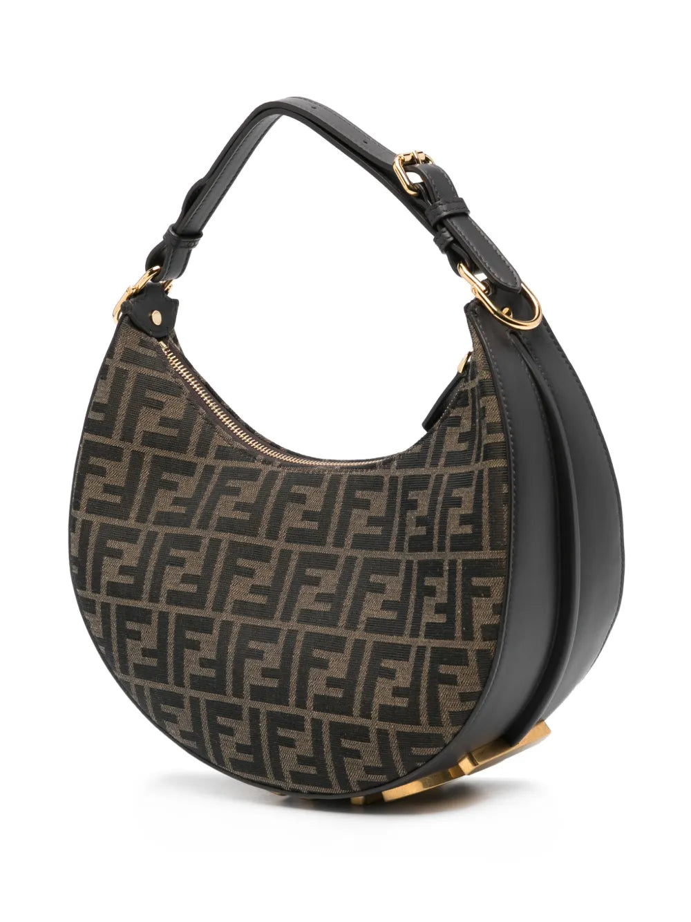 Fendi Small Fendigraphy Shoulder Bag — Same as shown — Size One Size — Back View