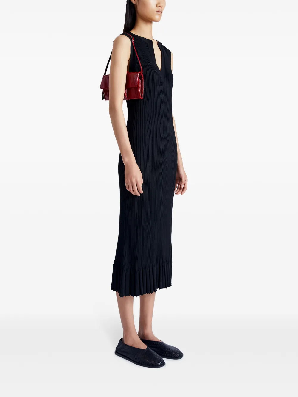 Proenza Schouler Flip Leather Shoulder Bag — Same as shown — Size One Size — Side View