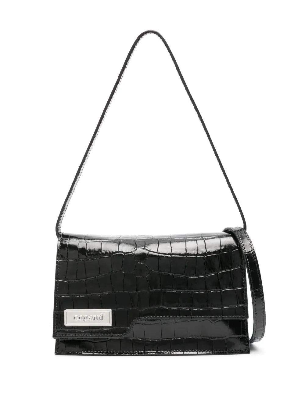 Coperni Small Folder Leather Shoulder Bag — Same as shown — Size One Size — Front View