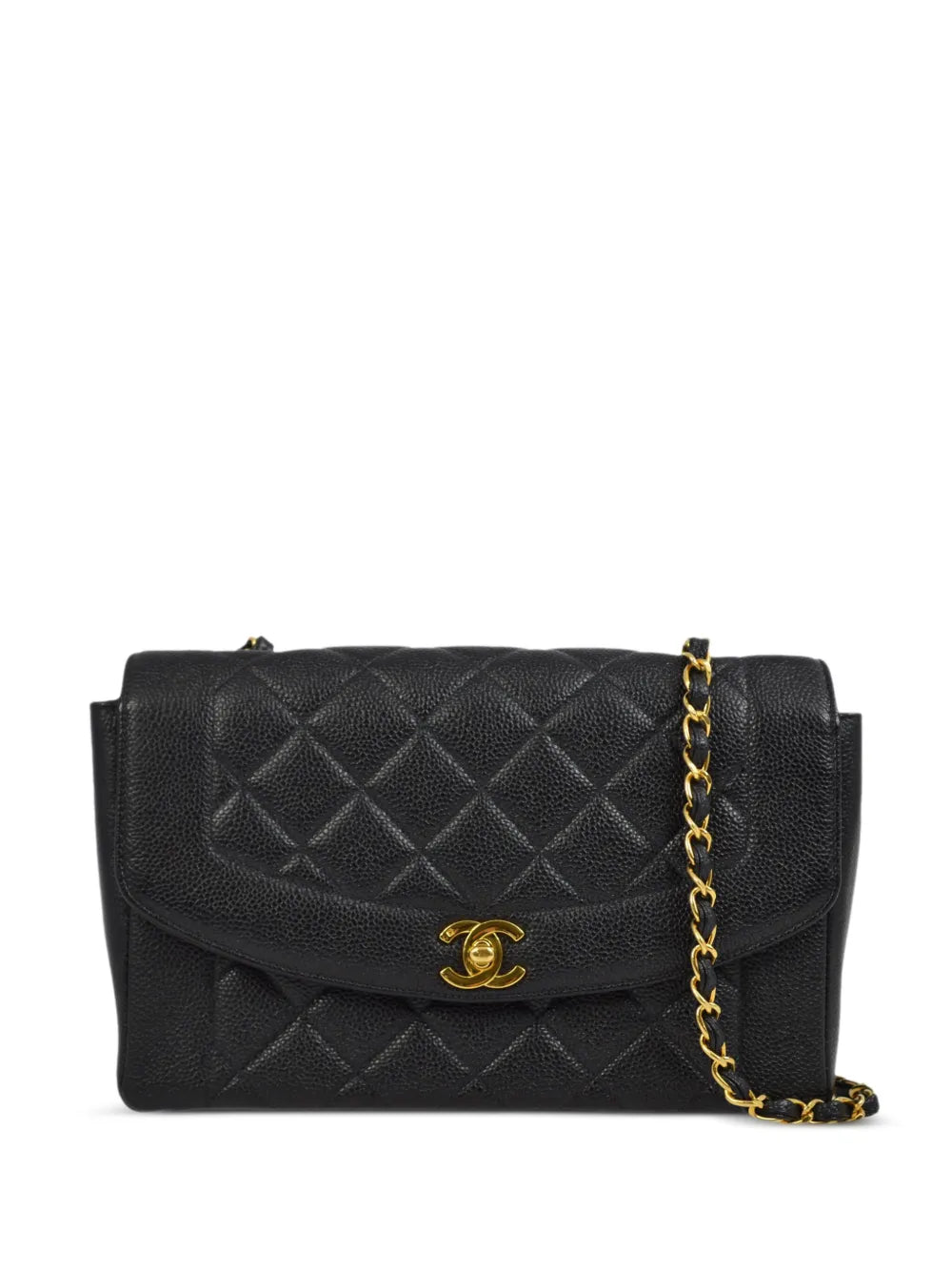 Chanel Pre Owned 1998 Medium Diana Shoulder Bag — Same as shown — Size One Size — Front View