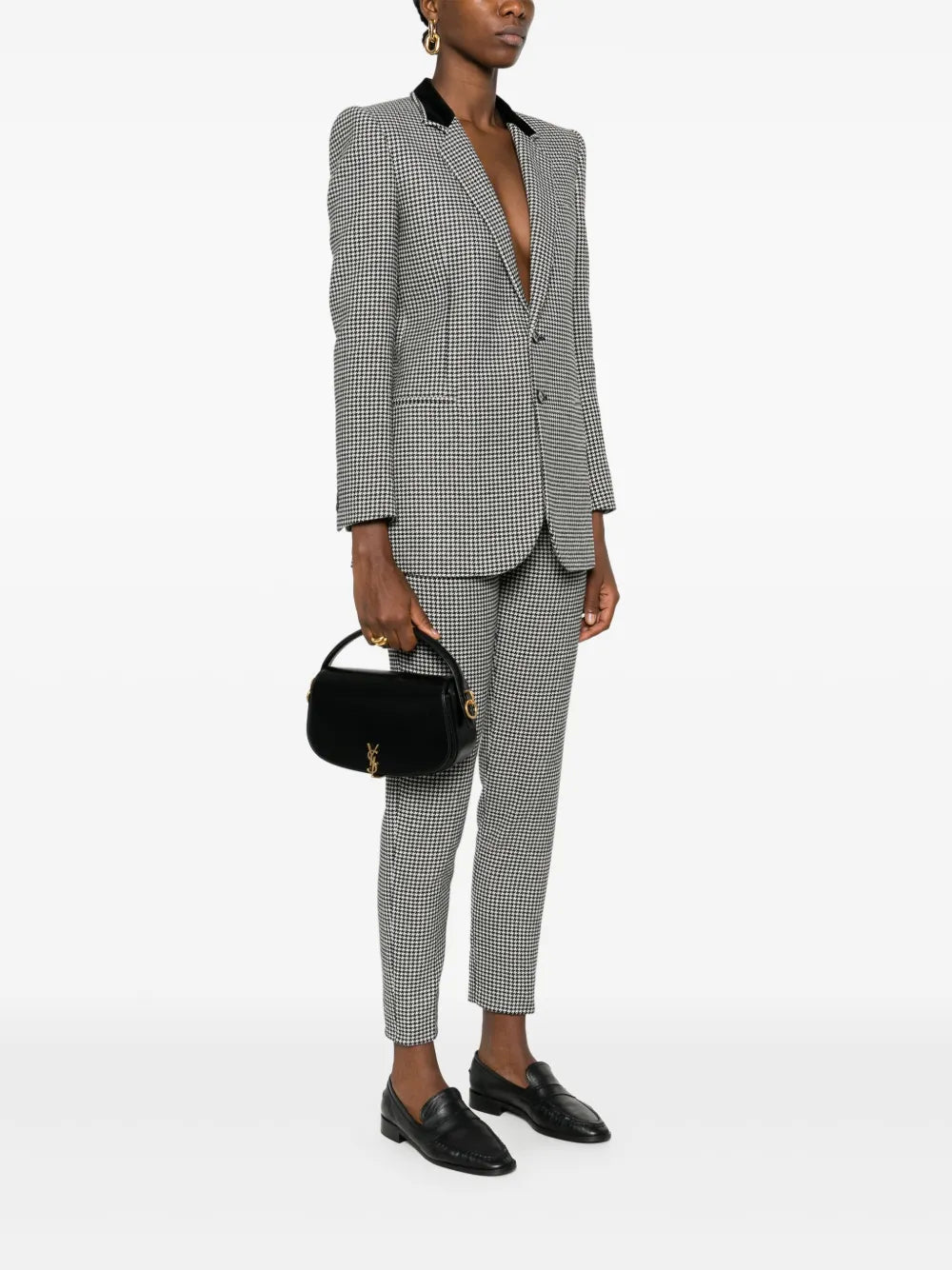 Saint Laurent Voltaire Tote Bag — Same as shown — Size One Size — Side View
