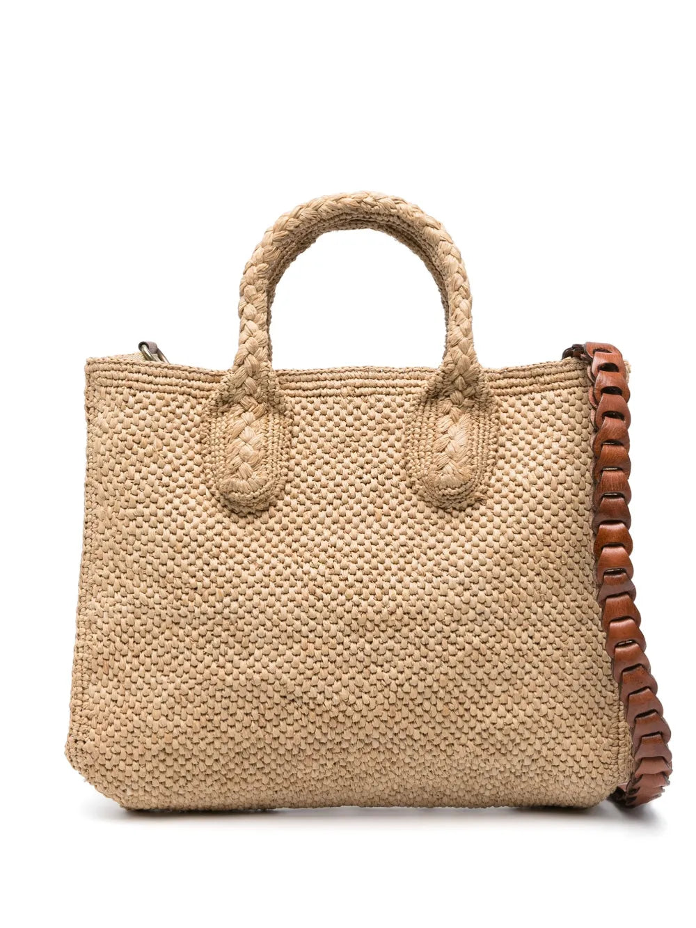 Ibeliv Rary Raffia Tote Bag — Same as shown — Size One Size — Front View