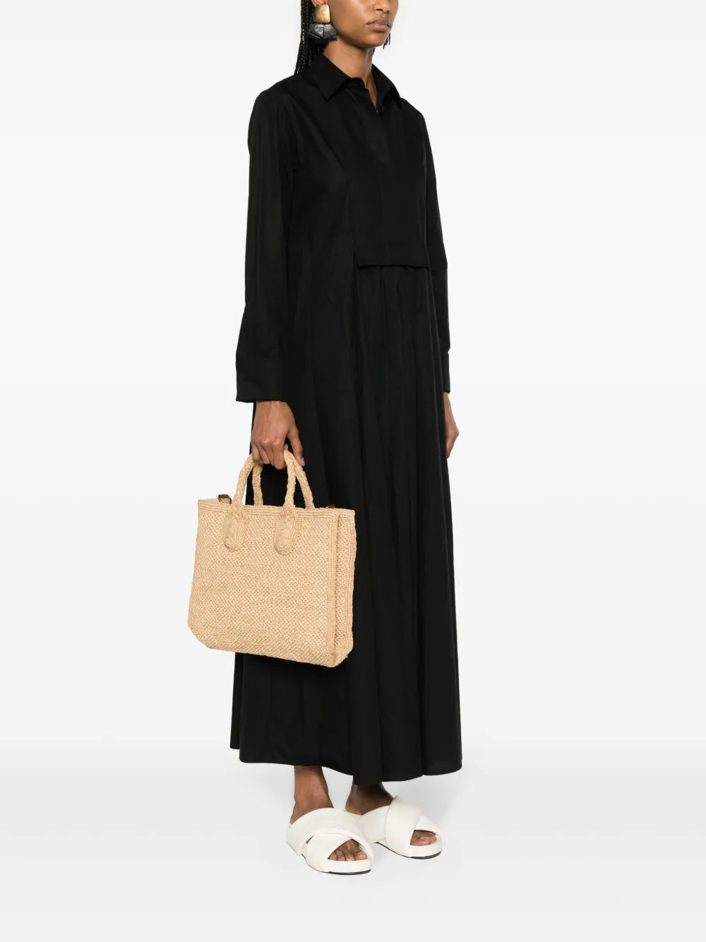 Ibeliv Rary Raffia Tote Bag — Same as shown — Size One Size — Side View