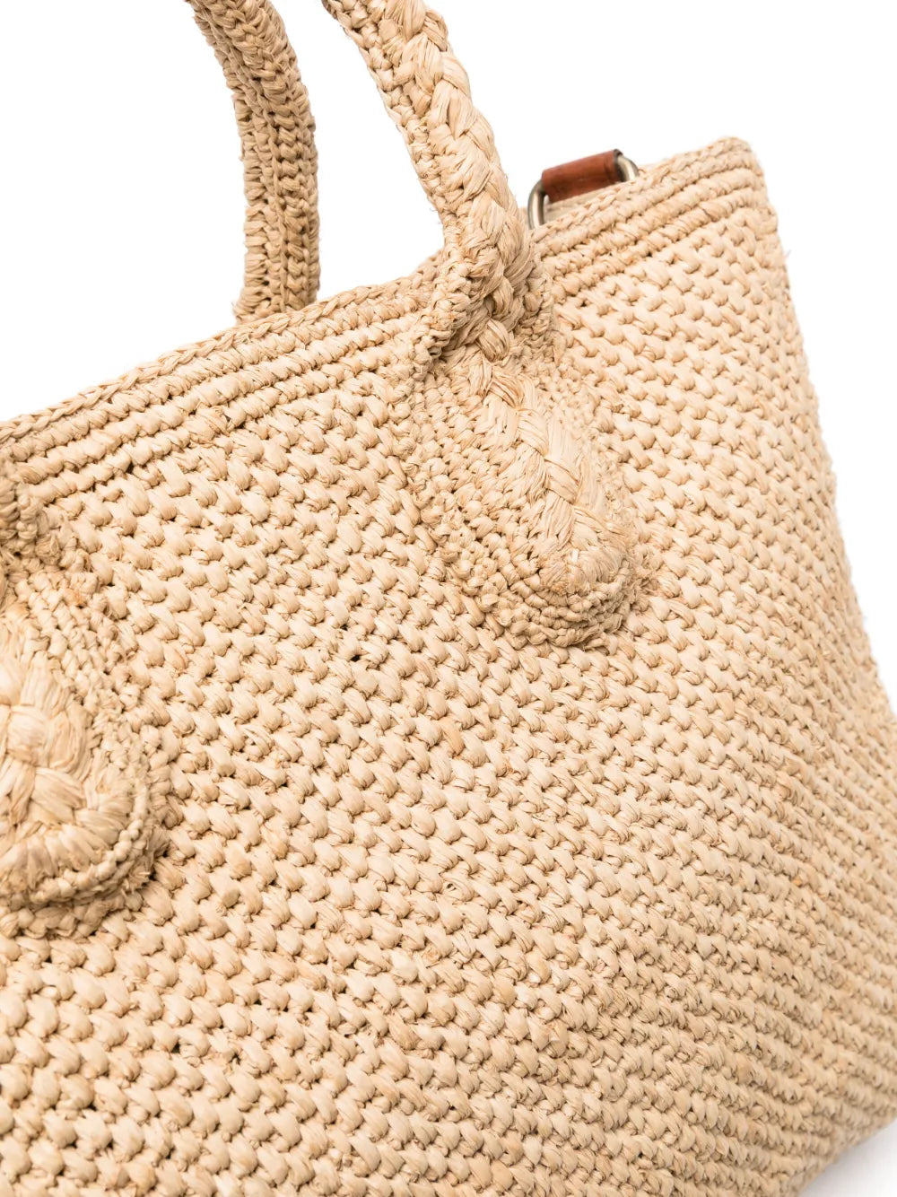 Ibeliv Rary Raffia Tote Bag — Same as shown — Size One Size — Top View