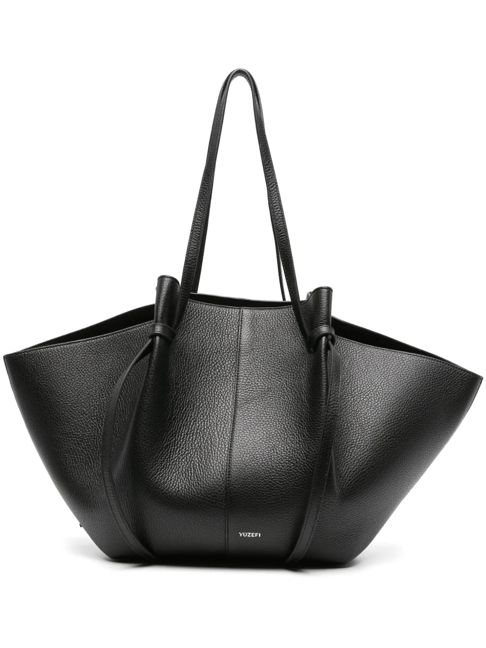 Yuzefi Large Mochi Leather Tote Bag — Same as shown — Size One Size — Front View
