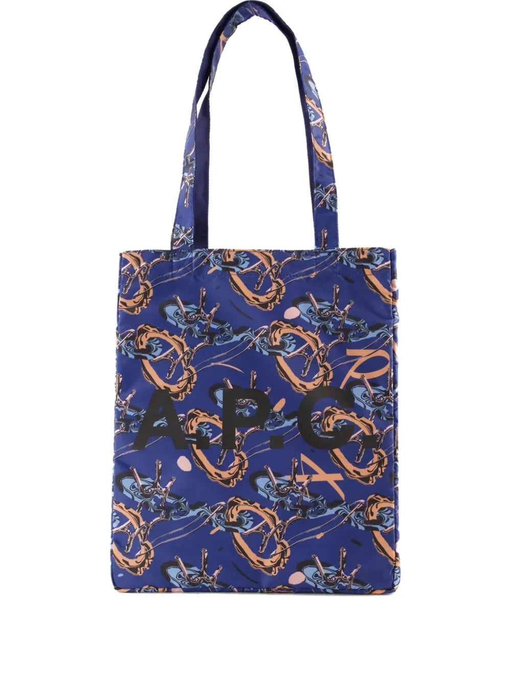 Apc Patterned Shoulder Bag — Same as shown — Size One Size — Front View