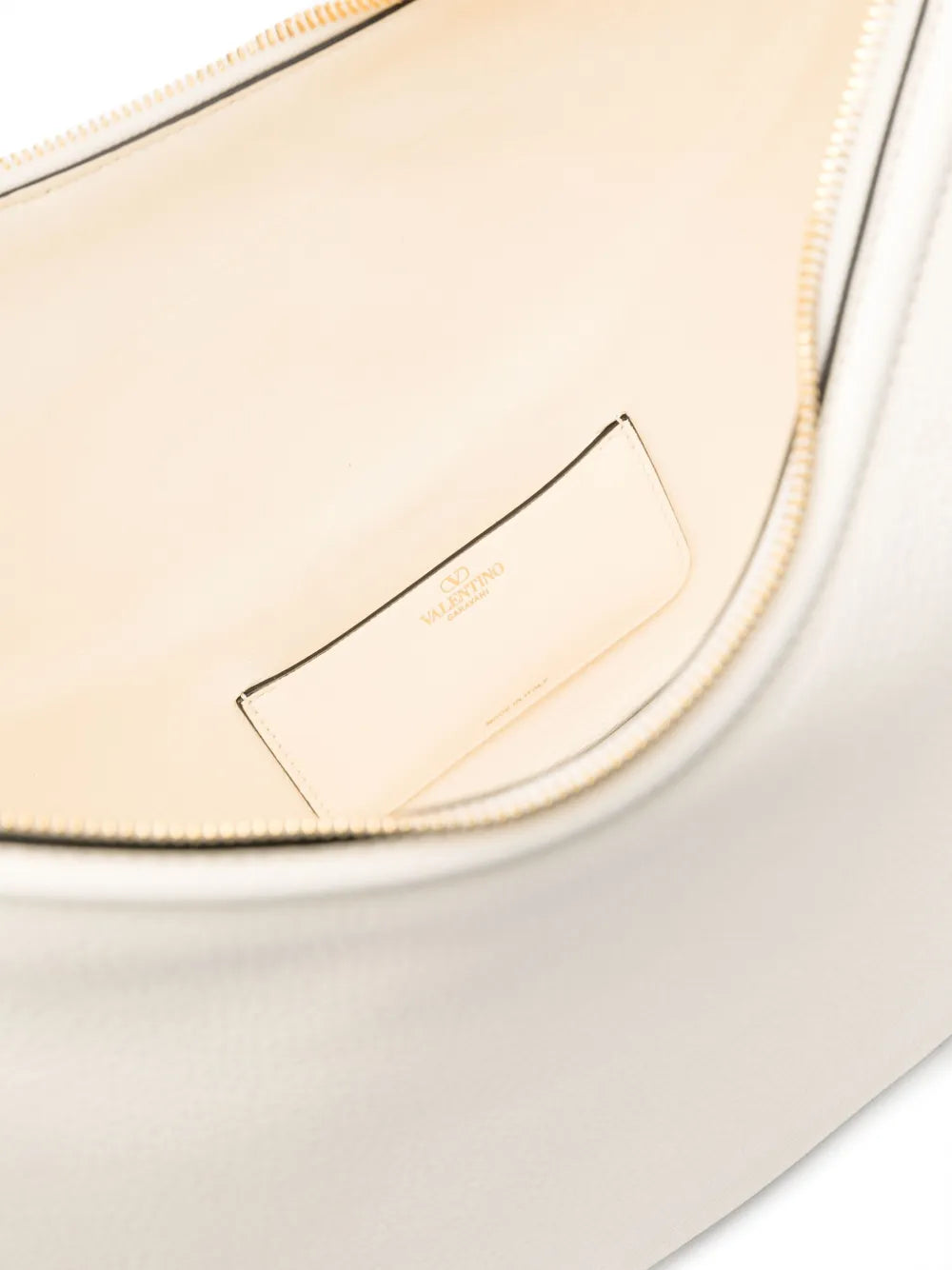 Valentino Garavani Vlogo Signature Leather Shoulder Bag — Same as shown — Size One Size — Detail View