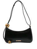Jacquemus Le Bisou Perle Leather Shoulder Bag — Same as shown — Size One Size — Front View