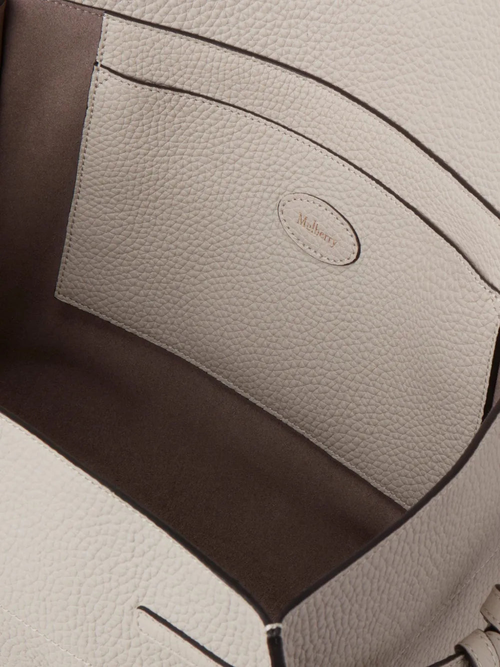 Mulberry Small Soft Bayswater Leather Shoulder Bag — Same as shown — Size One Size — Top View