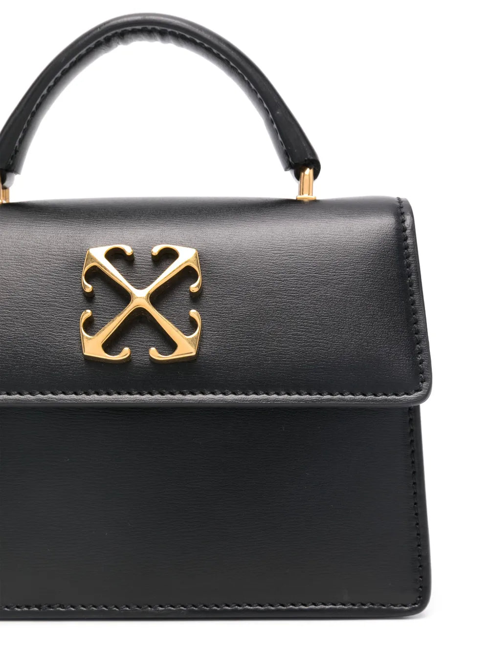Off White Baby Jitney Leather Shoulder Bag — Same as shown — Size One Size — Top View