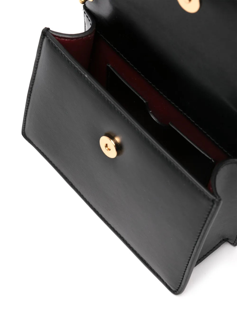 Off White Baby Jitney Leather Shoulder Bag — Same as shown — Size One Size — Detail View