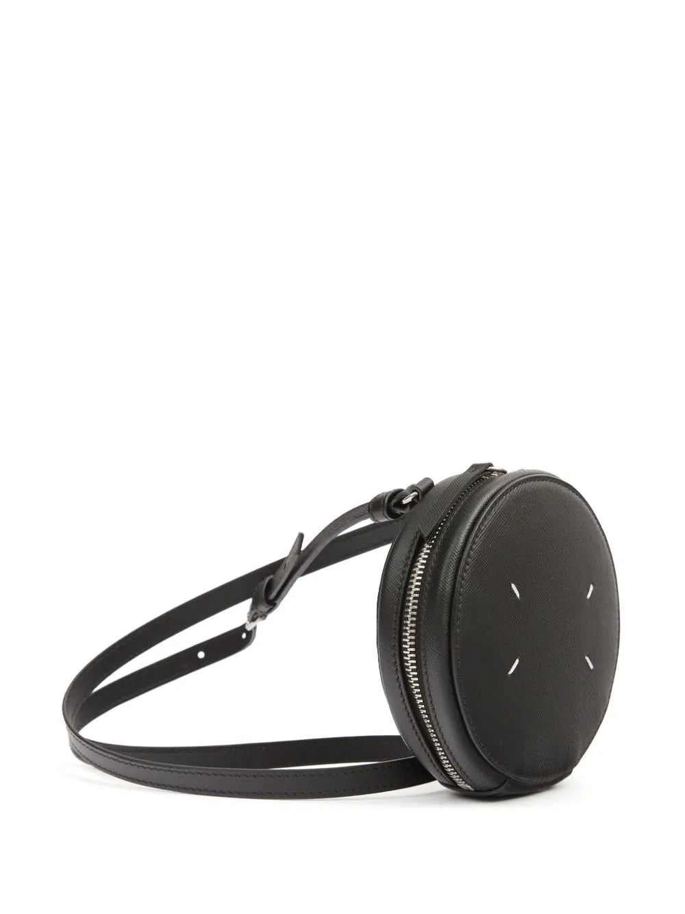 Maison Margiela Micro Circle Leather Shoulder Bag — Same as shown — Size One Size — Detail View
