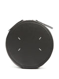 Maison Margiela Micro Circle Leather Shoulder Bag — Same as shown — Size One Size — Front View