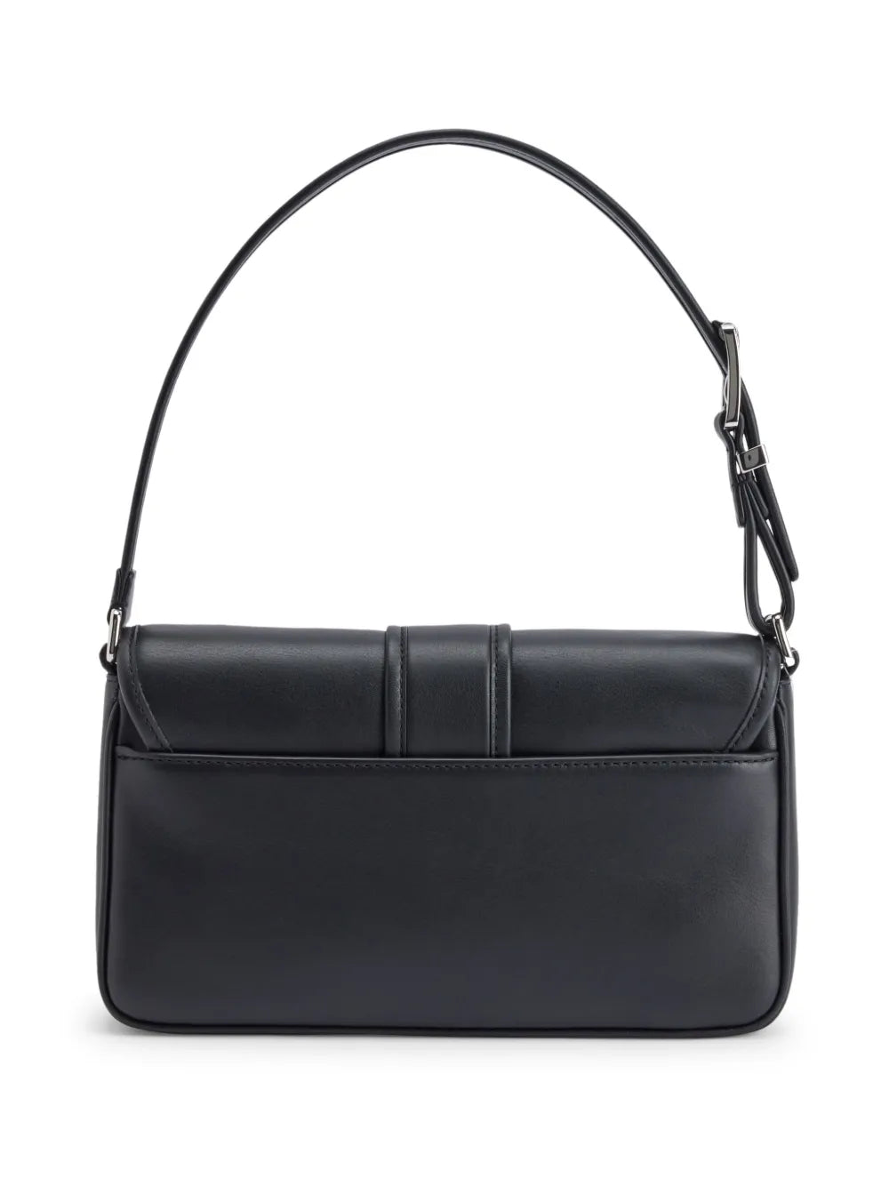 Michael Kors Buckled Leather Shoulder Bag — Same as shown — Size One Size — Side View