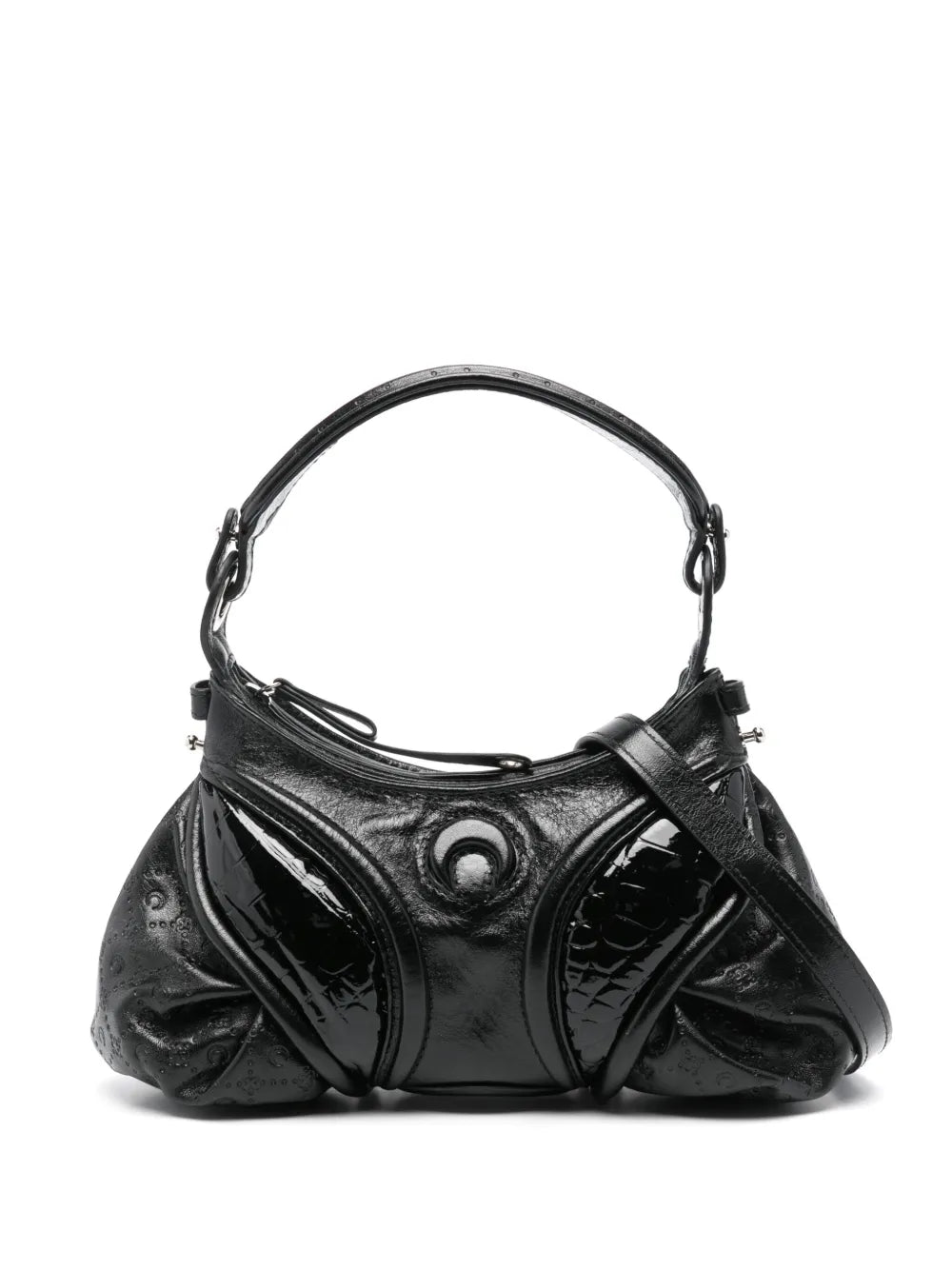 Marine Serre Small Futura Shoulder Bag — Same as shown — Size One Size — Front View