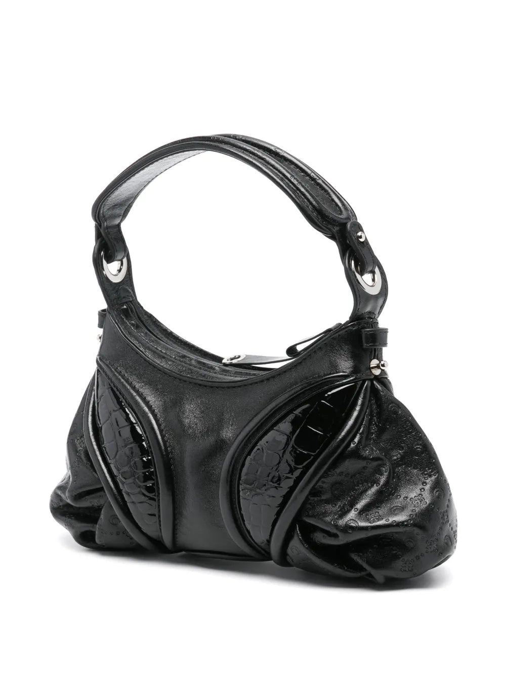 Marine Serre Small Futura Shoulder Bag — Same as shown — Size One Size — Back View
