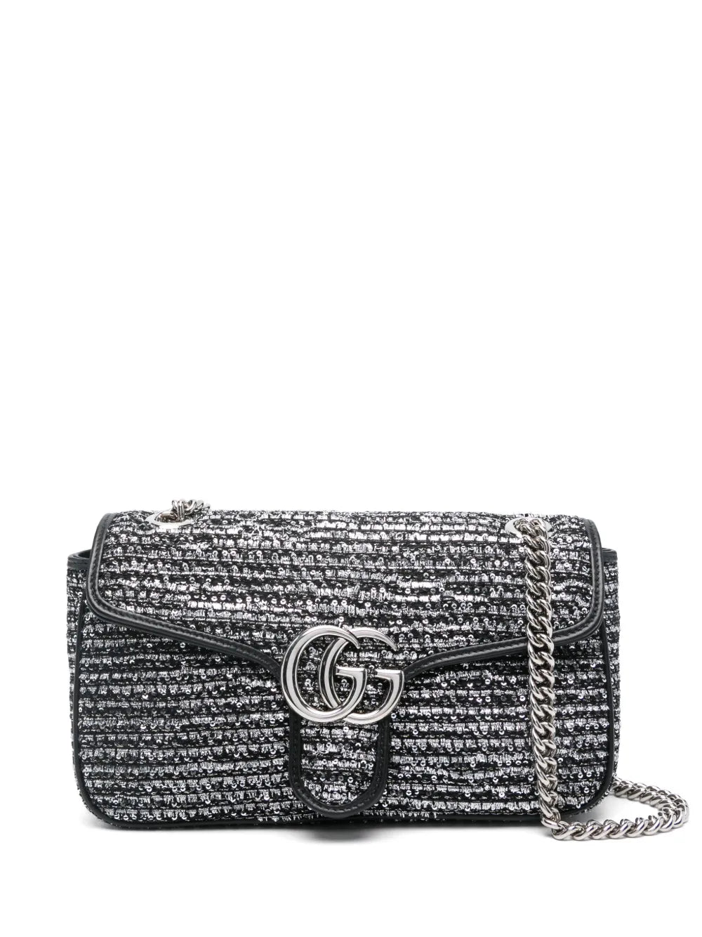 Gucci Small Gg Marmont Shoulder Bag — Same as shown — Size One Size — Front View