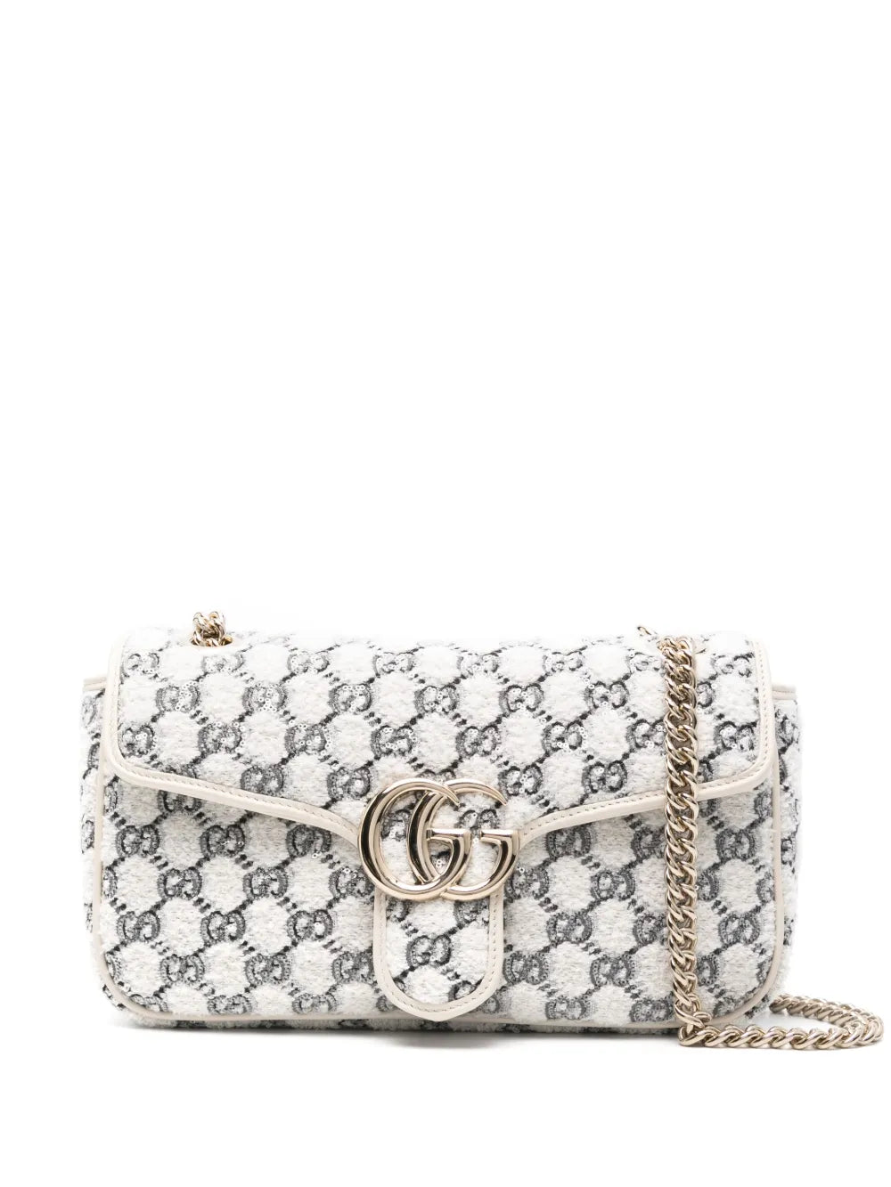 Gucci Small Gg Marmont Shoulder Bag — Same as shown — Size One Size — Front View