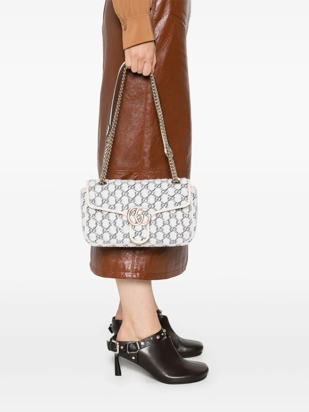 Gucci Small Gg Marmont Shoulder Bag — Same as shown — Size One Size — Side View