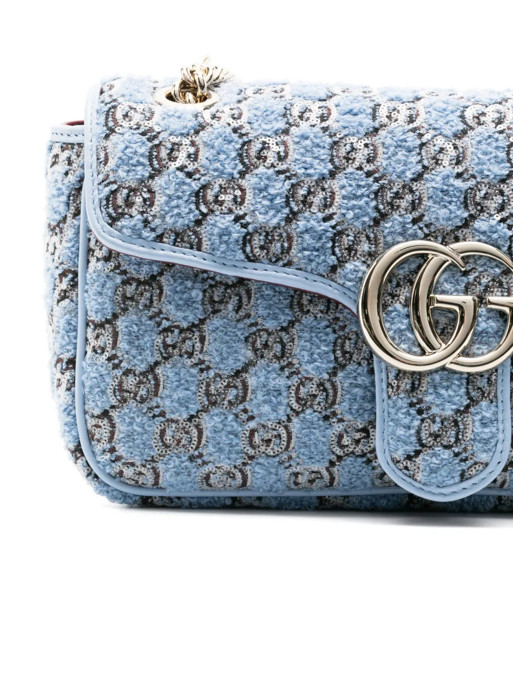 Gucci Small Gg Marmont Shoulder Bag — Same as shown — Size One Size — Top View