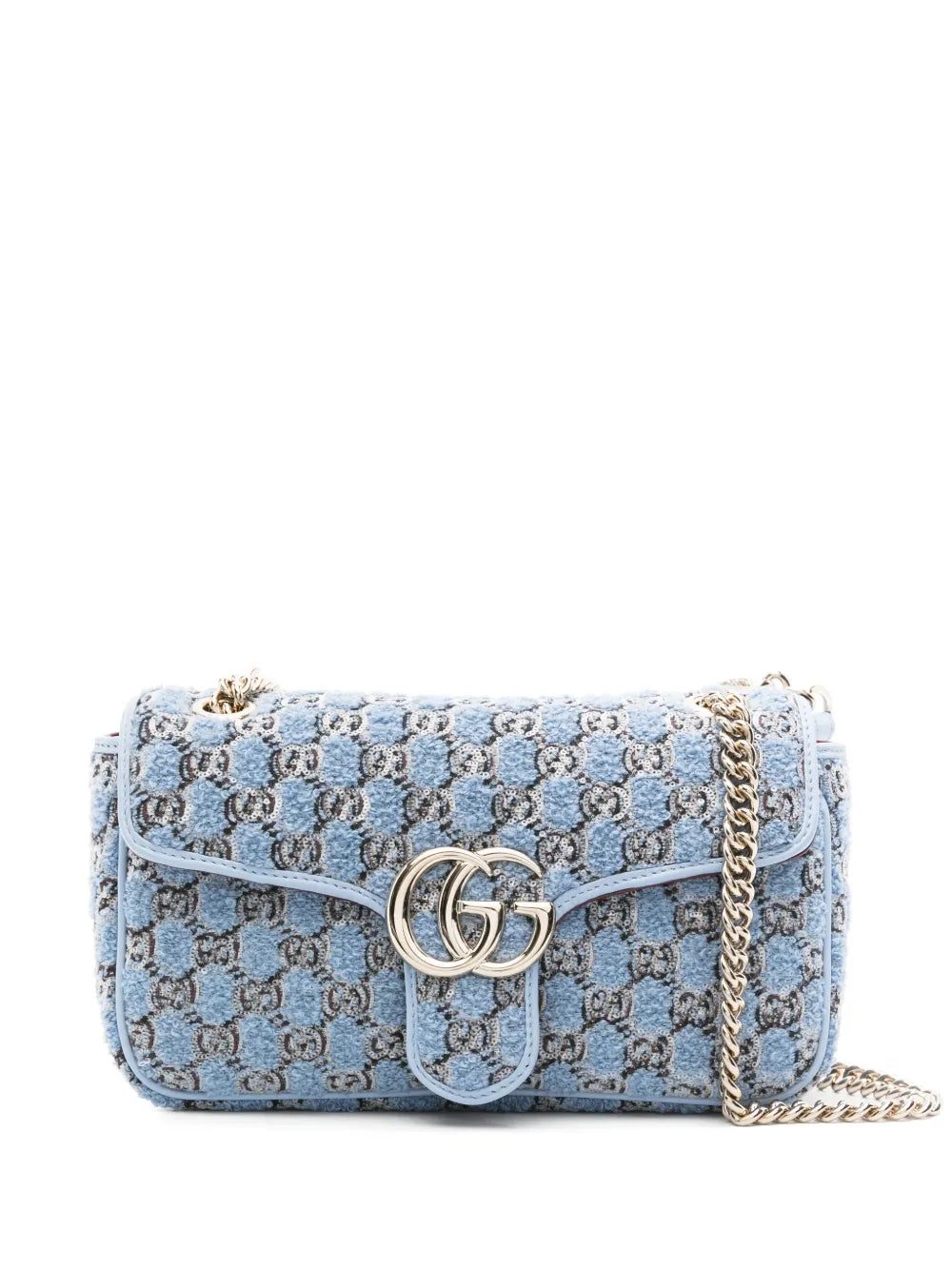 Gucci Small Gg Marmont Shoulder Bag — Same as shown — Size One Size — Front View