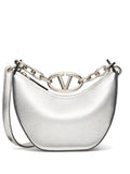 Valentino Garavani Mini Vlogo Moon Hobo Bag — Same as shown — Size One Size — Front View