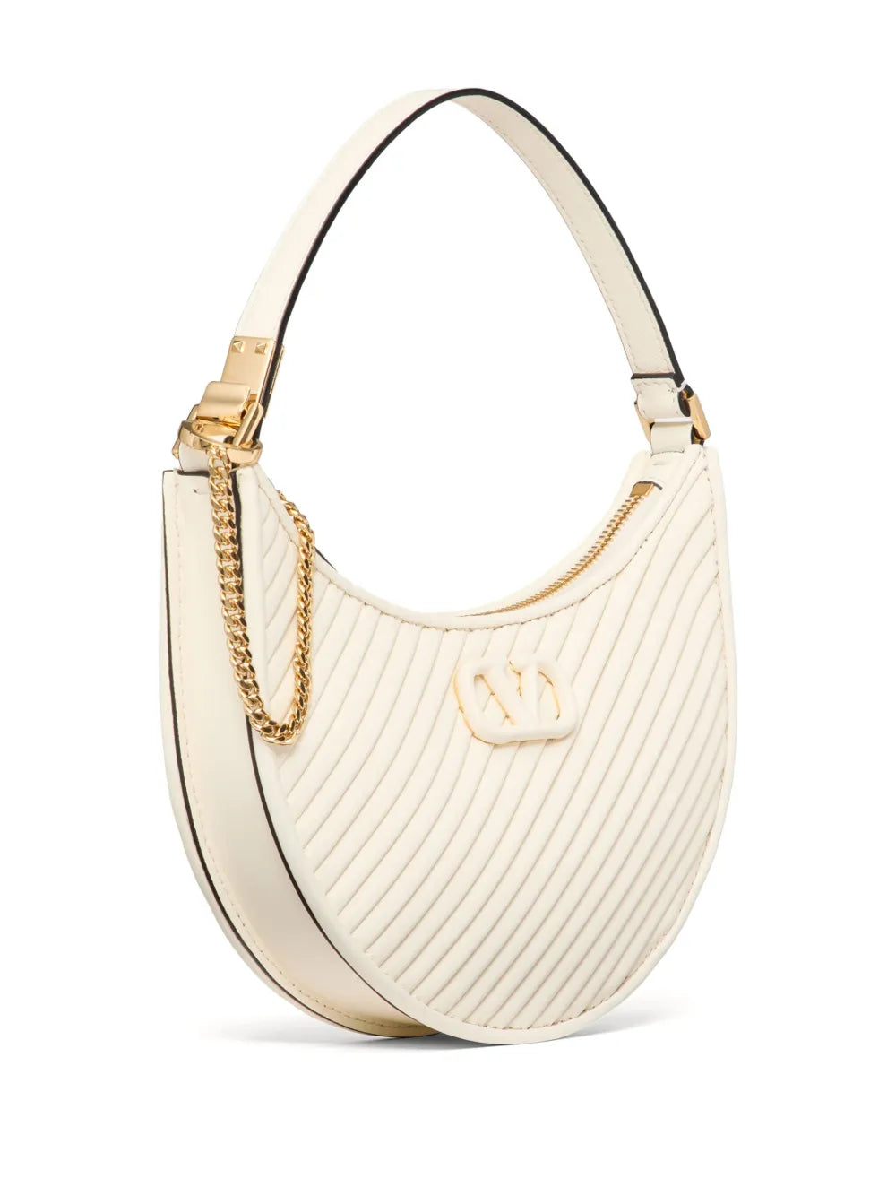 Valentino Garavani Mini Vlogo Signature Hobo Bag — Same as shown — Size One Size — Top View