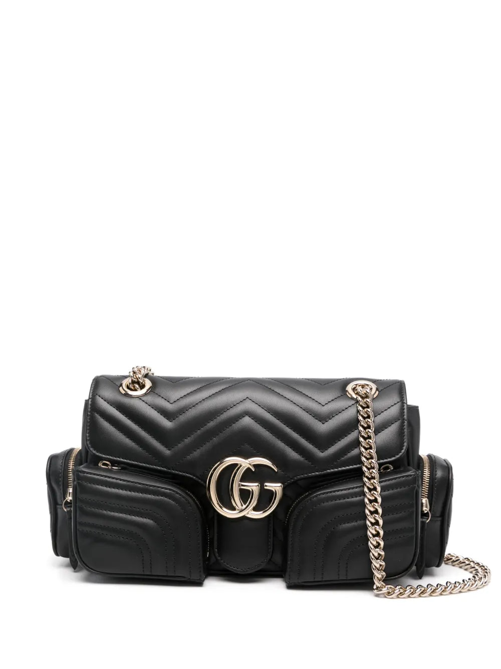 Gucci Small Gg Marmont Shoulder Bag — Same as shown — Size One Size — Front View