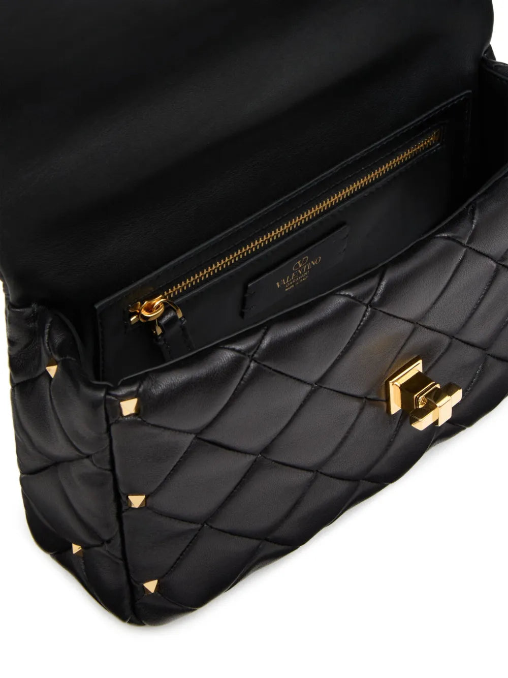 Valentino Garavani Rockstud Spike Shoulder Bag — Same as shown — Size One Size — Lifestyle View