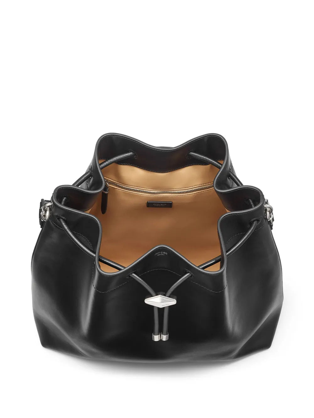Jimmy Choo Cinch L Leather Bucket Bag — Same as shown — Size One Size — Detail View