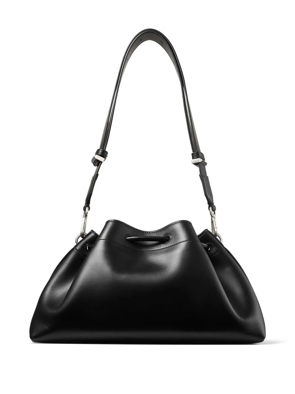 Jimmy Choo Medium Cinch Leather Bucket Bag — Same as shown — Size One Size — Side View