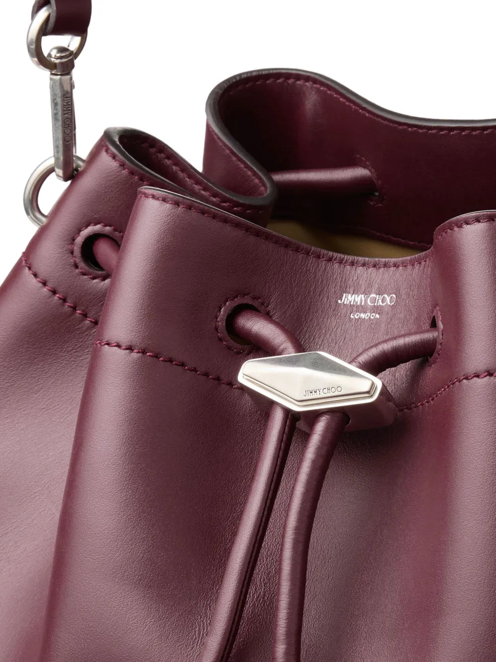 Jimmy Choo Cinch M Bucket Bag — Same as shown — Size One Size — Top View