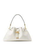 Jimmy Choo Cinch M Leather Bucket Bag — Same as shown — Size One Size — Front View