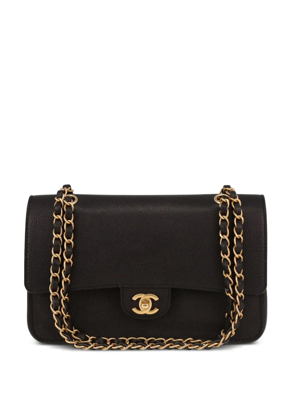 Chanel Pre Owned 2017 Double Flap Shoulder Bag — Same as shown — Size One Size — Front View