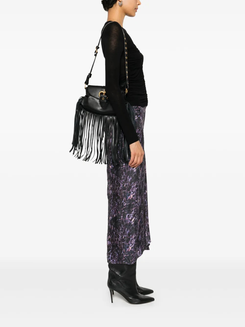 Pinko Mini Jolene Shoulder Bag — Same as shown — Size One Size — Side View