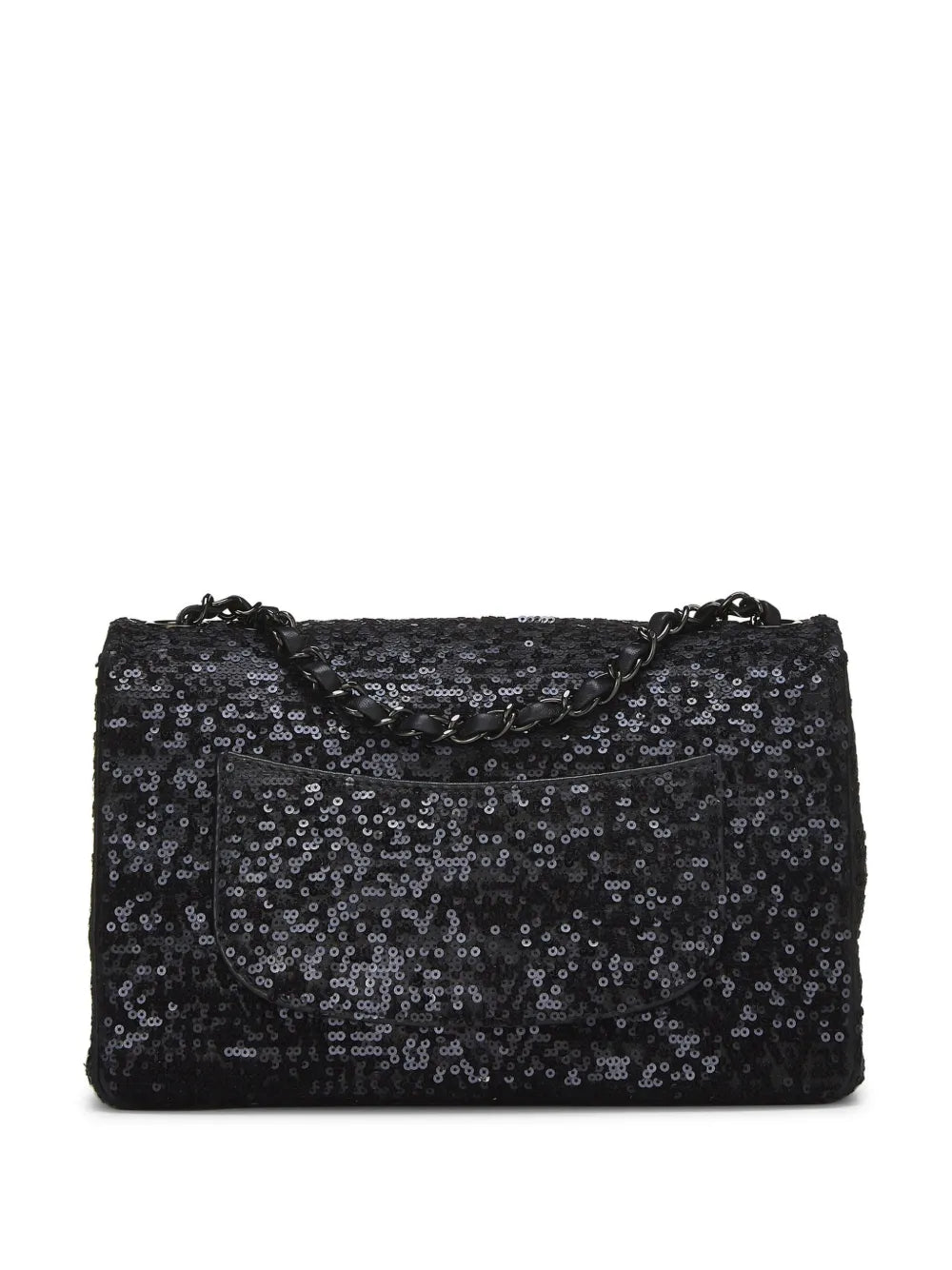 Chanel Pre Owned 2001 Jumbo Classic Flap Shoulder Bag — Same as shown — Size One Size — Side View