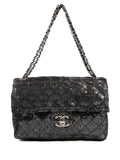 Chanel Pre Owned 2009 Jumbo Classic Flap Shoulder Bag — Same as shown — Size One Size — Front View