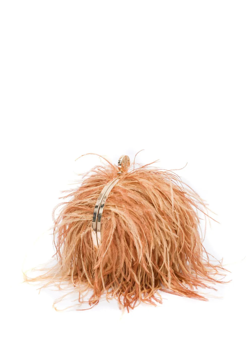 Isla Lily Feathered Shoulder Bag — Same as shown — Size One Size — Back View
