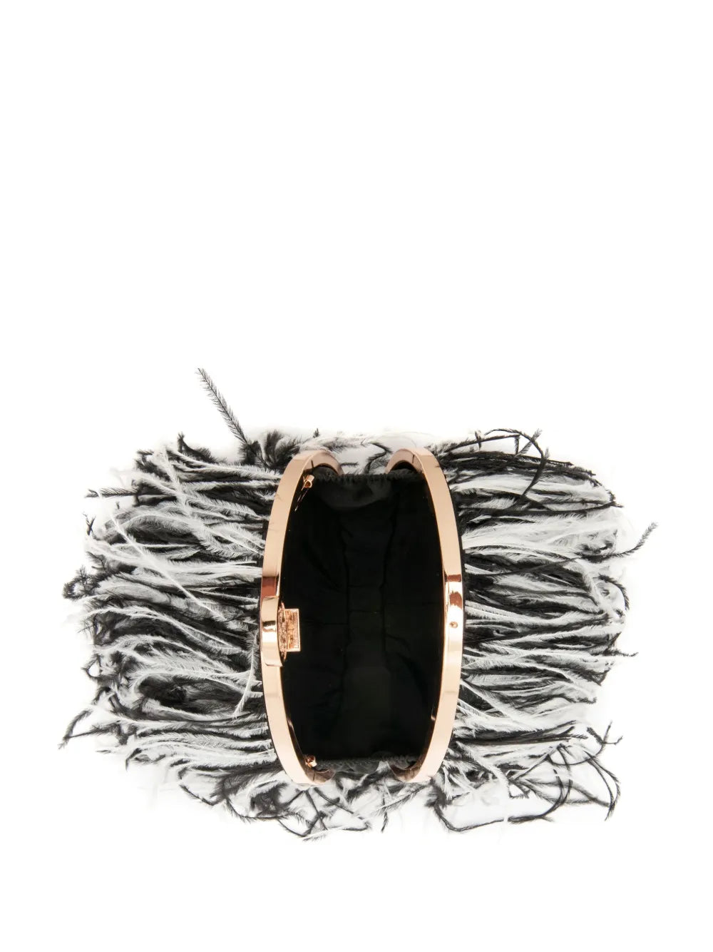 Isla Lily Feathered Shoulder Bag — Same as shown — Size One Size — Top View