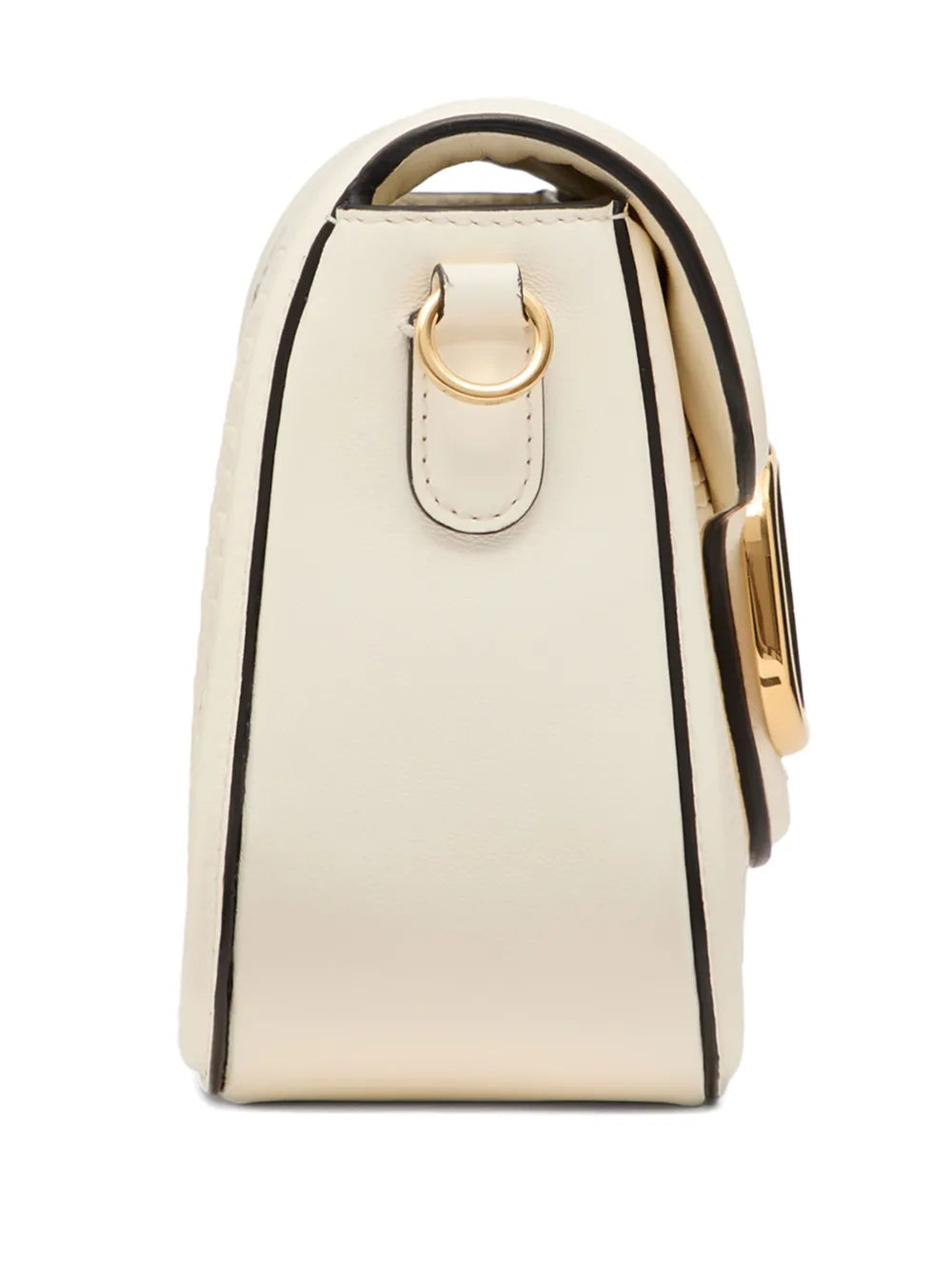 Valentino Garavani Alltime Woven Leather Shoulder Bag — Same as shown — Size One Size — Detail View
