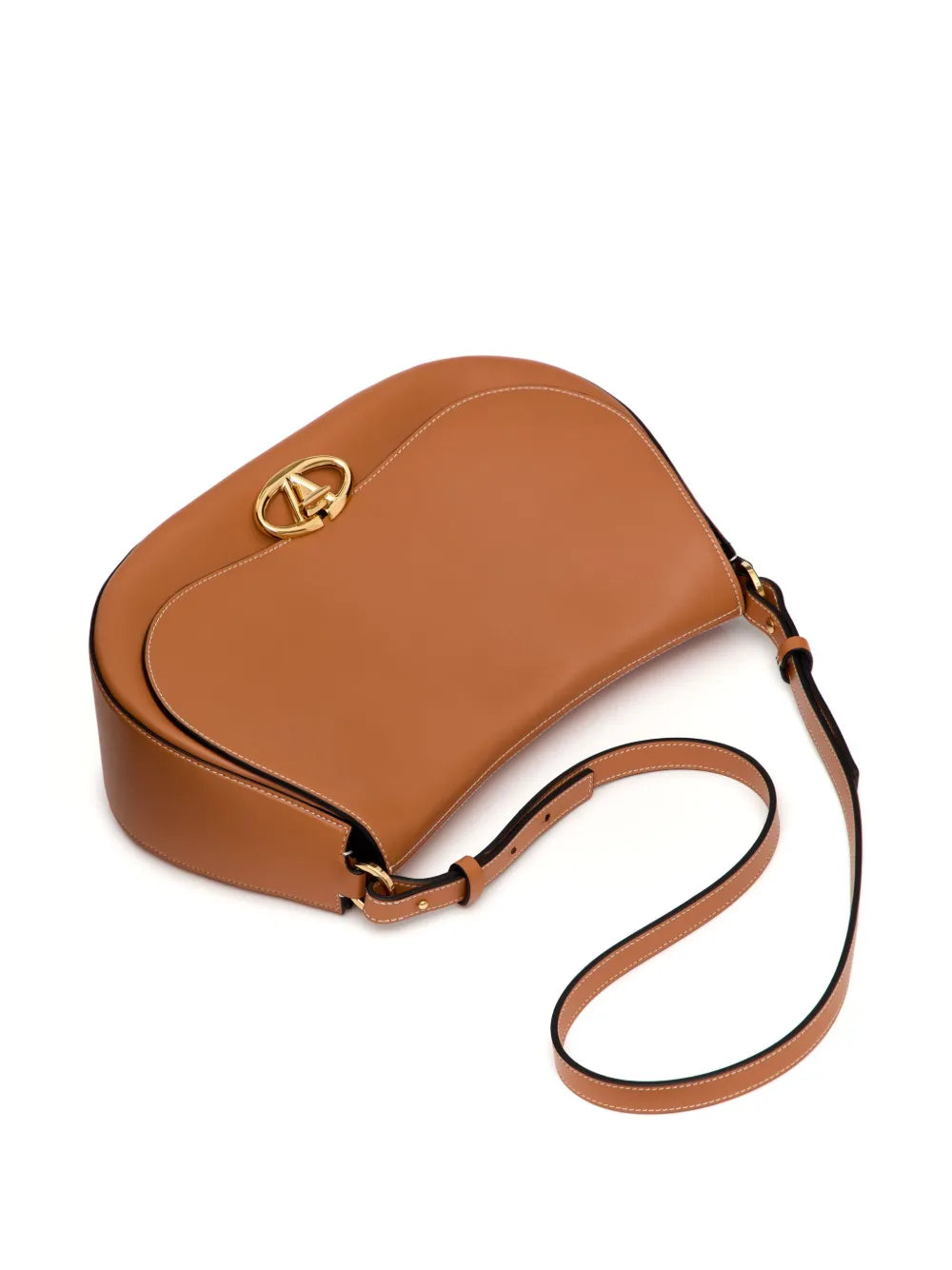 Valentino Garavani Medium Ohval Leather Shoulder Bag — Same as shown — Size One Size — Lifestyle View
